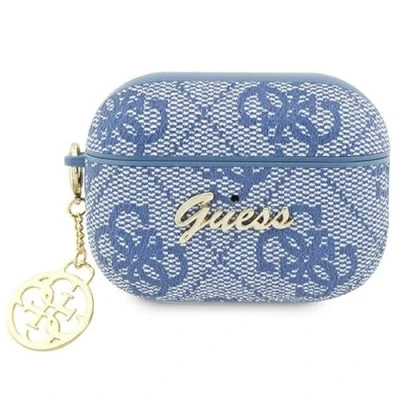 Afbeelding van Guess 4G PU Leather Case Apple Airpods Pro 2 (2e gen) Blauw