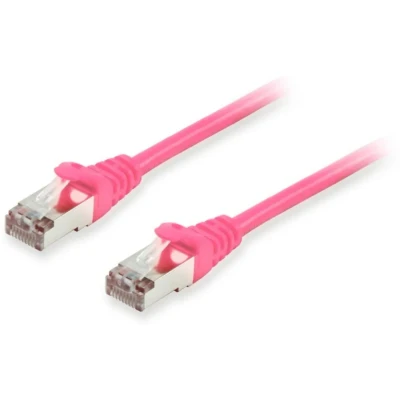 Afbeelding van Equip 606913 netwerkkabel Roze 25 m Cat6a S/FTP (S STP)