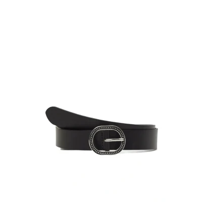 Afbeelding van s.Oliver MIT Dekorativer Schliesse Riem, Dames, Maat: 85, Schwarz
