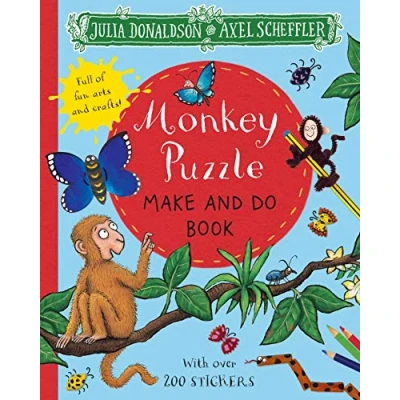 Afbeelding van Monkey Puzzle Make and Do Book