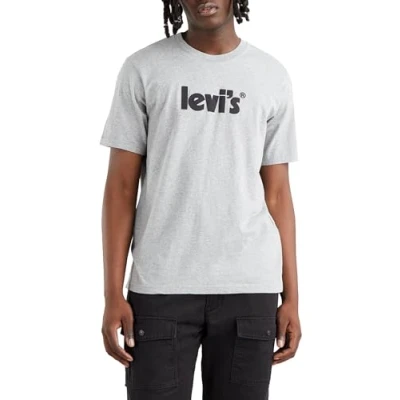 Afbeelding van Levi&#039;s Relaxed FIT TEE Tshirt print, Heren, Maat: XS, Grey