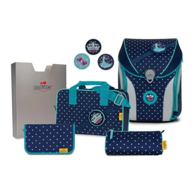 Afbeelding van DerDieDas ErgoFlex Max Buttons schooltas set 5st.
