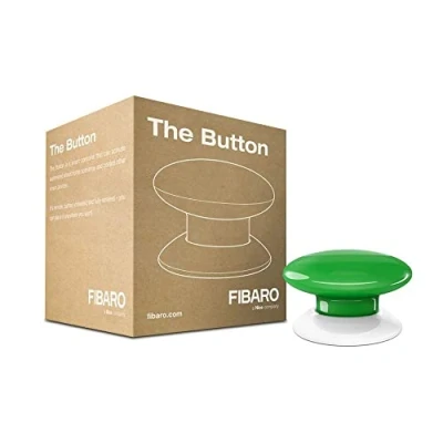 Afbeelding van FIBARO The Button Green/Z Wave Plus draadloze draagbare schakelknop, groen, FGPB 101 5