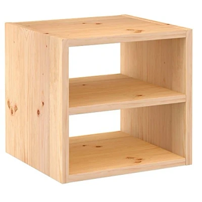 Afbeelding van Planken Astigarraga Dinamic 1 Kubussen Modulair Natuurlijk Pijnboom (36,2 x 33 36,2 cm)