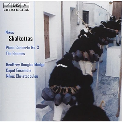 Afbeelding van Geoffrey Douglas Madge, Caput Ensemble, Nikos Christodoulou Skalkottas: Piano Concerto 3/The Gnomes (CD)