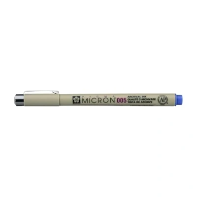 Afbeelding van Sakura Pigma Micron 0.2 mm Archival Ink Pen Blauw