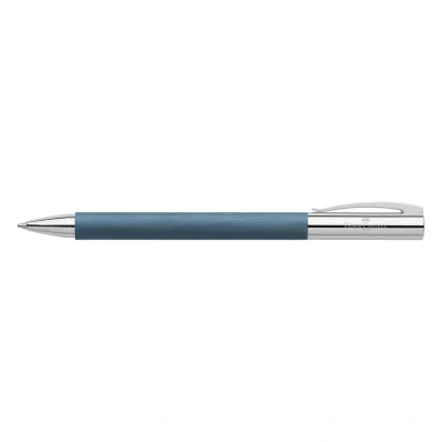 Afbeelding van Balpen Faber Castell Ambition blauw B, zwarte vulling