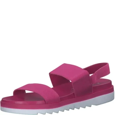 Afbeelding van MARCO TOZZI Dames 2 28413 38 Platte sandaal, fuchsia, 44.5 EU