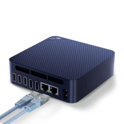 Afbeelding van Beelink Mini PC, Intel Twin Lake N150 Processor (tot 3.6GHz), EQ14 Office Computer, 16GB DDR4 500GB PCIe3.0 SSD, Dual Gigabit Ethernet/Dual HDMI/WiFi 6/BT5.2