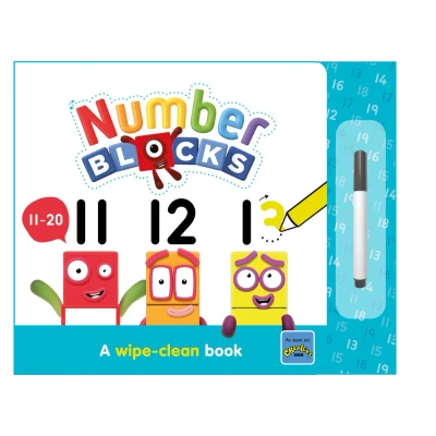 Afbeelding van Numberblocks 11 20: A Wipe Clean Book