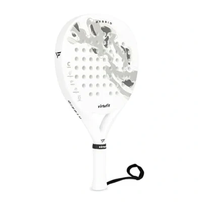Afbeelding van VirtuFit Hybrid Padel Racket Wit Grijs