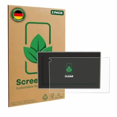 Afbeelding van ScreenLeaf Screenprotector voor Dacia Duster Infotainment System (2011) Duurzame schermbescherming Folie Beschermfolie transparant (2 Stuks)