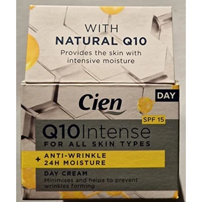 Afbeelding van Cien Anti rimpelcrème met Q10 en vitamine E UV filter, 50 ml
