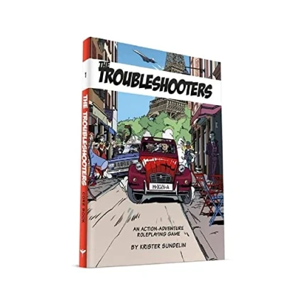 Afbeelding van The Troubleshooters: RPG Core Rulebook Roleplaying Game Engelstalig Helmgast