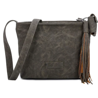 Afbeelding van Fritzi aus Preußen Schoudertas Jakx Lipstick 04 Cross Bag Deep Jungle Groene