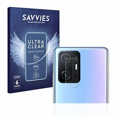 Afbeelding van Savvies (6 Stuks) Schermbeschermer voor Xiaomi 11T Pro (ALLEEN Camera Lens) Screen Protector Ultra Transparant