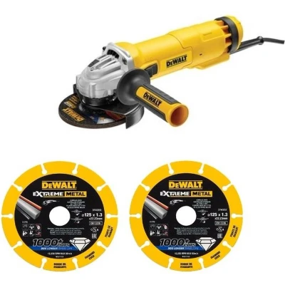 Afbeelding van DeWalt DT40252SET Haakse slijper Set 2x DT40252 QZ en DWE4207 QS