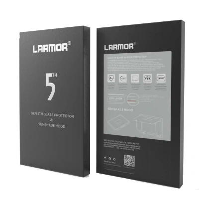 Afbeelding van GGS Larmor Screenprotector En Sunshade Hood Fuji GFX 50S/R