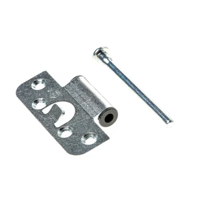 Afbeelding van BSW veiligheidsscharnier Protect 818, afgeronde hoek, verzinkt, 89x80mm, ongemonteerd, SKG**