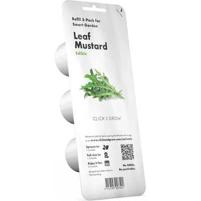 Afbeelding van click and grow Leaf Mustard plant pods