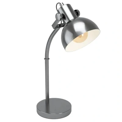 Afbeelding van EGLO Lubenham 1 Tafellamp E27 57 cm Grijs, Crème