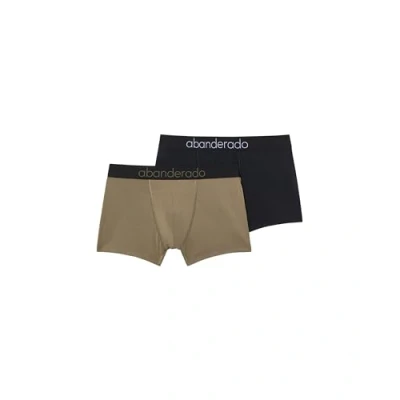 Afbeelding van Abanderado Sensitive Boxershorts, zwart, Kaki, XL/56 (2 pack) voor heren
