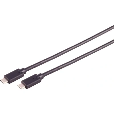 Afbeelding van USB C Kabel 3.2 Gen 2x2 100W laden 2 meter Zwart