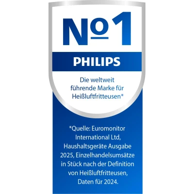 Afbeelding van Philips HD9285/00, Heteluchtfriteuse, 7,2 l, 1,4 kg, Rapid Air, 40 C, 200 C