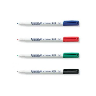 Afbeelding van Staedtler Whiteboard Pen Lumocolor, Zwart Whiteboardmarker