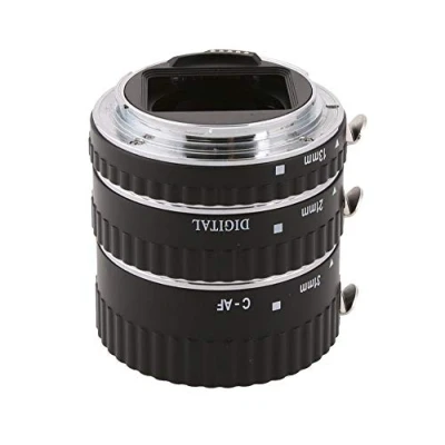 Afbeelding van MEIKE MK C AF1 A Metalen Auto Focus Macro Verlengbuis Set voor Canon DSLR Camera 13MM 21MM 31MM 1D 6D 7D 50D 70D 550D 700D 5D Mark II III enz
