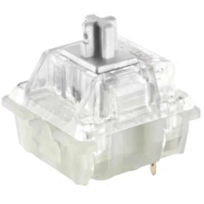 Afbeelding van Pack Cherry MX Key Switches voor Mechanische Gaming toetsenborden Plaat Gemonteerd MX1A51NA (Cherry RGB Speed Silver, 65 Stuks)