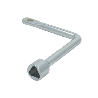 Afbeelding van AIYIBEN Driehoek Key Vuilnisbak, Praktische L Type Gas Elektrische Lift Deur, Open haard, Schoorsteen, Meter Kabinet, Schakelkast sleutel.