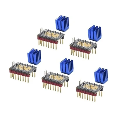 Afbeelding van KINGPRINT TMC2209 V1.3 Stepper Motor Driver 2.8A Peak 3D Printer Onderdelen voor SKR V1.4/SKR V1.4 TURBO/ PRO V1.1