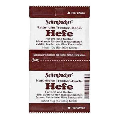 Afbeelding van Seitenbacher Droogback gist, verpakking van 40 (40 x 20 g)