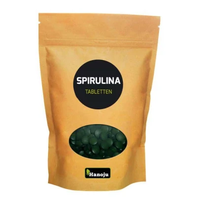 Afbeelding van Hanoju Spirulina 400mg Premium Zak, 1250 stuks