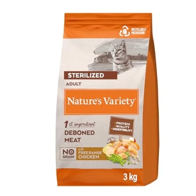 Afbeelding van Nature&#039;s Variety Selected Sterilized Scharrelkip 3 kg