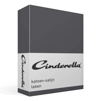 Afbeelding van Laken Cinderella Anthracite (Satijn) 200 x 270 cm (2 persoons)