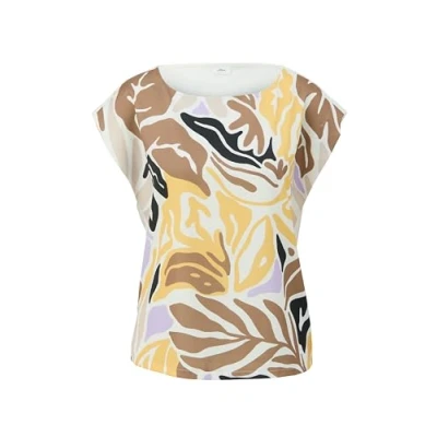 Afbeelding van s.Oliver Black Label Blouse, Dames, Maat: 36, Ecru