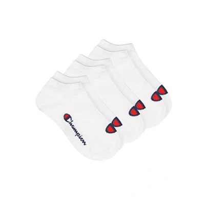 Afbeelding van Champion Uniseks kindersokken (verpakking van 3 stuks), wit, 31 34