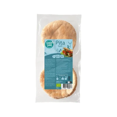 Afbeelding van Pitabroodjes spelt 6 x 8 stuks bio