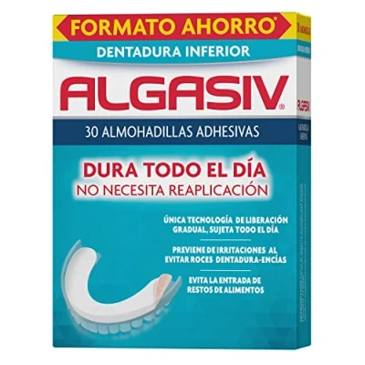 Afbeelding van Zelfklevende Pads voor kunstgebitten Algasiv (30 uds)