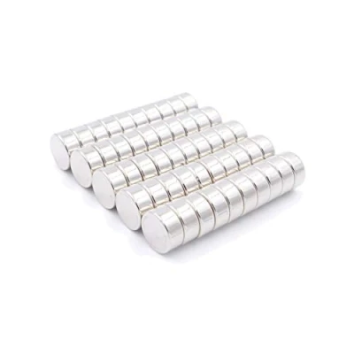 Afbeelding van Brudazon 50 Mini Disc Magneten 9x4mm N52 sterkste niveau Neodymium super sterk Power Magnet for Model Making, Photo, Whiteboard, Refrigerator, Crafting klein, rond &amp; extra