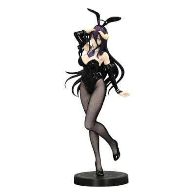 Afbeelding van Japanse Anime Statue Overlord BiCute Bunnies PVC Albedo Black Color Ver. 30 cm
