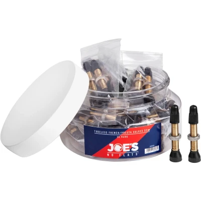 Afbeelding van Joe&quot;;s no flats Tubeless presta ventiel 32mm (pot 50 stuks)