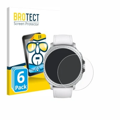 Afbeelding van BROTECT Screenprotector voor Samsung Galaxy Watch 8 Classic (46 mm) Folie Beschermfolie transparant (6 Stuks)