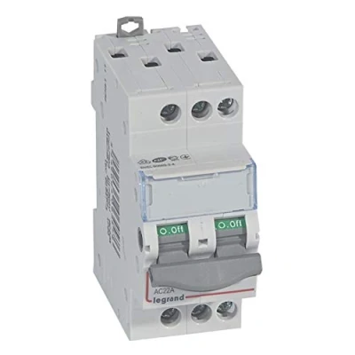 Afbeelding van Legrand modulaire lastschakelaar dx3 3p 20a 3 modules 406457