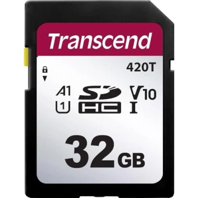 Afbeelding van Transcend TS32GSDC420T SD kaart, 32 GB, v30, Video Speed klasse, klasse