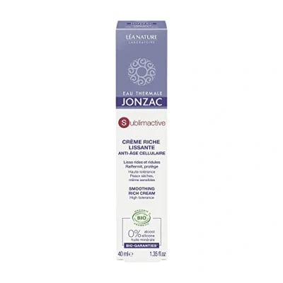 Afbeelding van Eau Thermale Jonzac Sublimactive Rijke Gladmakende Crème Biologisch 40 ml