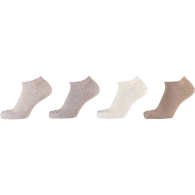 Afbeelding van 8 Pack Biologisch Katoenen Sneakersokken 158490000 Apollo Unisex Beige 39 42