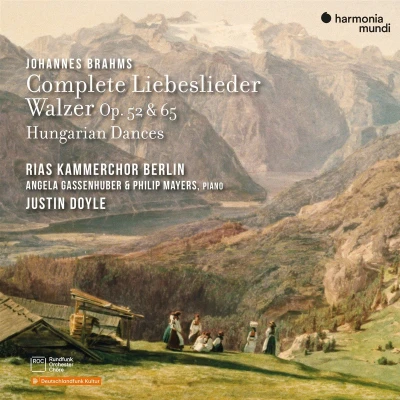 Afbeelding van RIAS Kammerchor Berlin, Justin Doyle Brahms: Complete Liebeslieder Walzer Op. 52 &amp; 65 (CD)